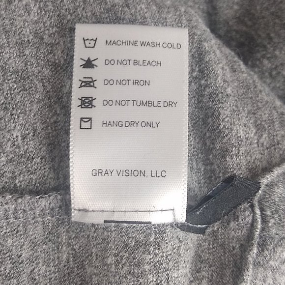 John Elliott Jersey Longline Long Sleeved Tee sz S - Picture 6 of 7